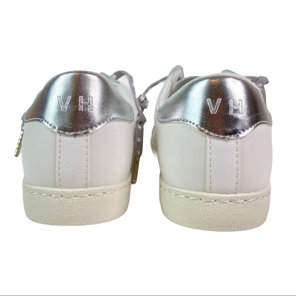 NEW Vintage Havana Bianca Sneakers White Silver - Picture 3 of 14